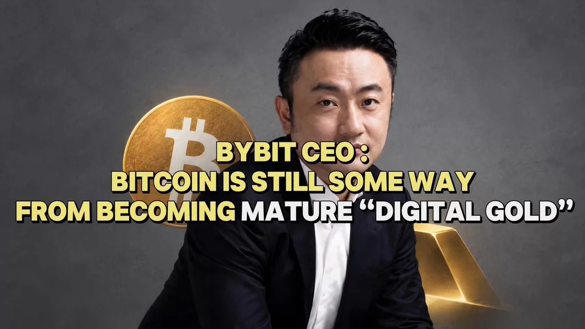Bitcoin Still Lacks Mature Gold Status, Bybit CEO Says