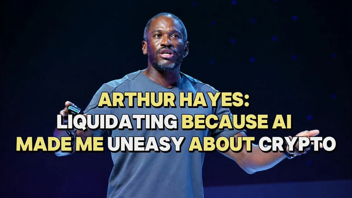 Arthur Hayes liquide HYPE, NEAR et Worldcoin et alerte sur l'IA