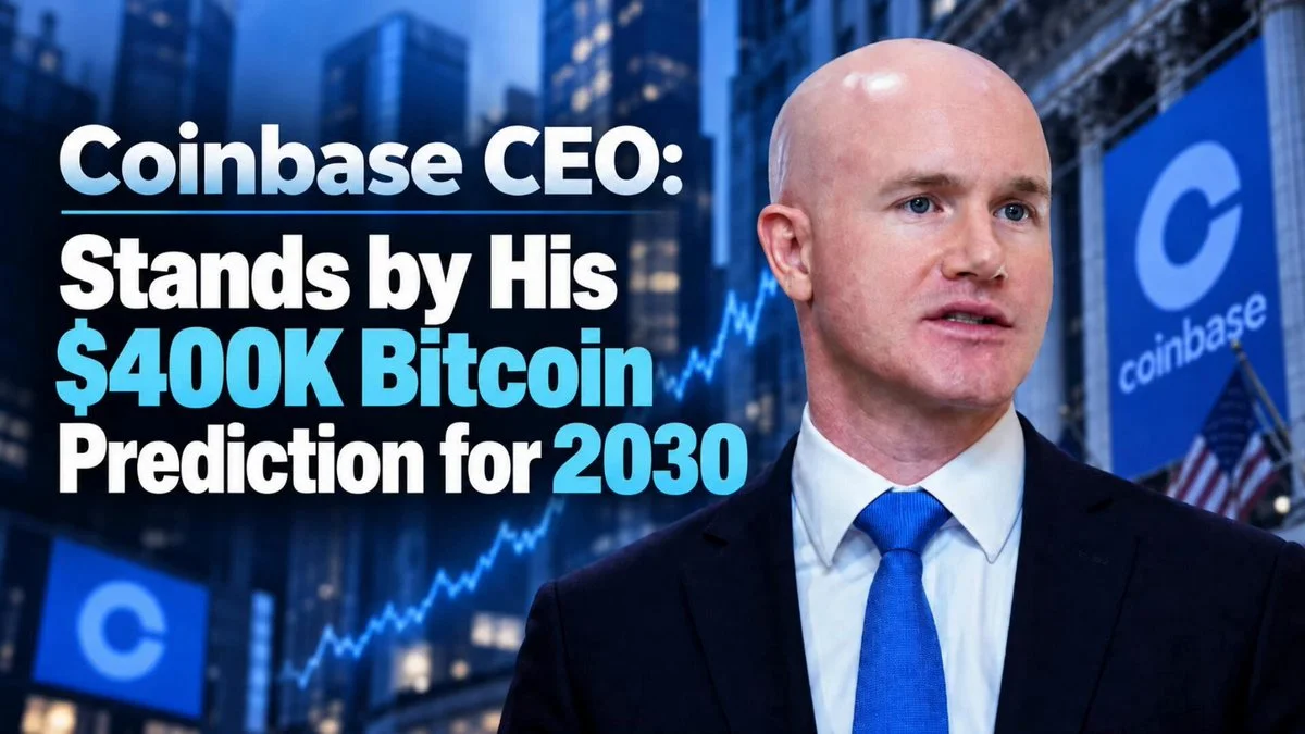 BTC 2030'da 400.000 Dolar Olur mu? Coinbase CEO'sundan Net Teyit