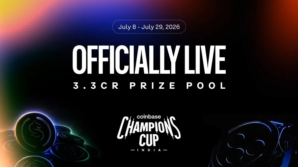 India: Coinbase estrena Champions Cup con 3,3M de rupias en