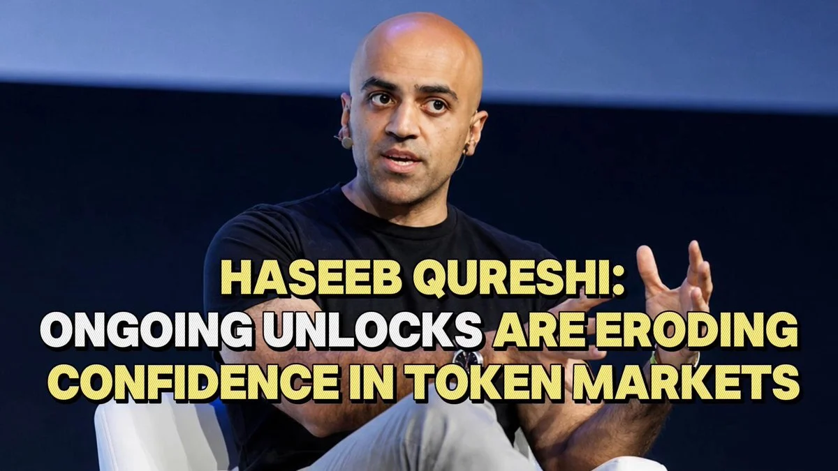 Token Unlocks Erode Market Confidence, Dragonfly VC Warns