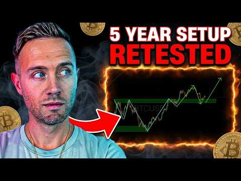Bitcoin testet endlich die Nackenlinie des inversen H&S-Musters über mehrere Jahre…