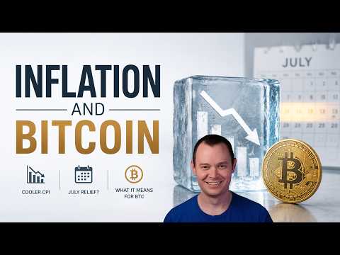Bitcoin sobe com CPI mais frio e sazonalidade de julho