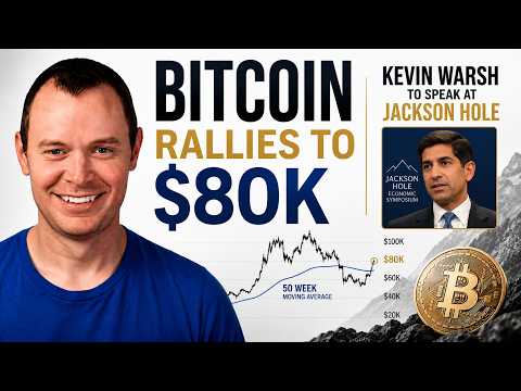 Bitcoin repasse les 80 000 $ avant Jackson Hole