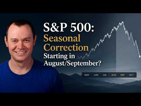 S&P 500 eyes 10–20% midterm correction in August–September