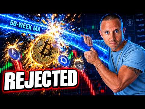 Bitcoin Stalls at 50-Week MA as Rejection Fractal Looms